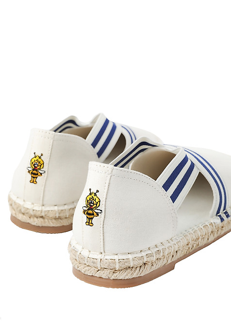 BAWEŁNIANE ESPADRYLE — ESPI ECRU 2