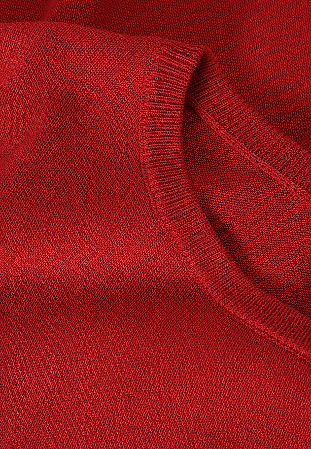 THIN SWEATER MADE FROM COOL VISCOSE LONRI THIN SWEATER MADE FROM COOL VISCOSE LONRI RED 7