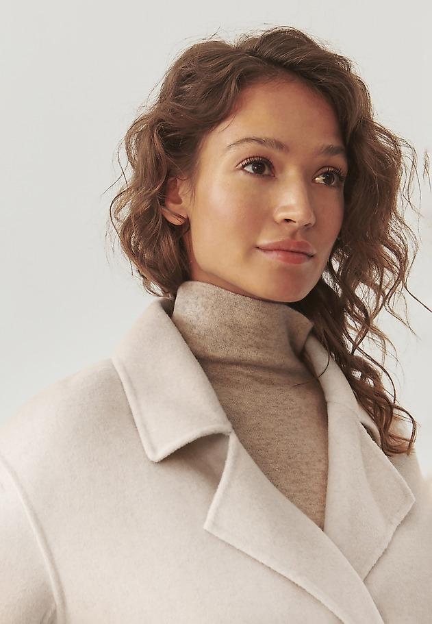 STYLISH LADIES’ COAT - MATIA STYLISH LADIES’ COAT - MATIA BEŻOWY 5