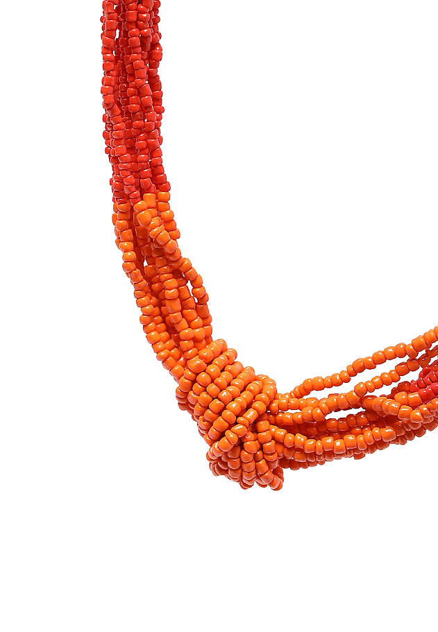 LADIES' NECKLACE - NELISA LADIES' NECKLACE - NELISA ORANGE 3