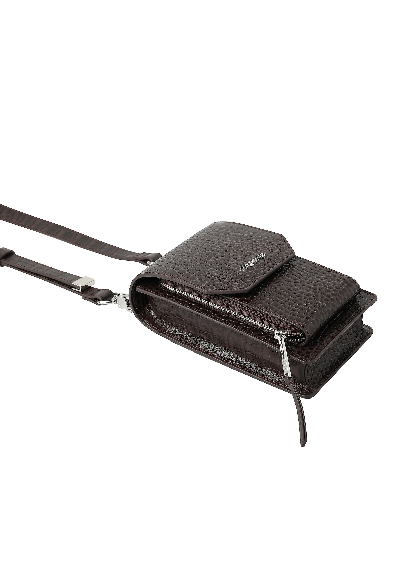 KOMPAKTOVÁ LISTONOSKA Z PRÍRODNÉNEJ KOŽE - AMBER KOMPAKTOVÁ LISTONOSKA Z PRÍRODNÉNEJ KOŽE - AMBER HNEDÁ 115065