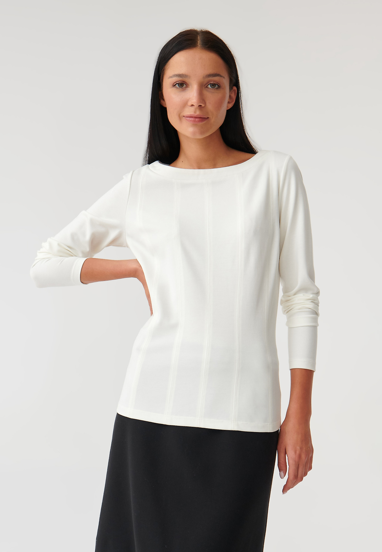 ŽENSKA PRILEGAJOČA SE BLUZA NIKO ŽENSKA PRILEGAJOČA SE BLUZA NIKO ECRU 89795