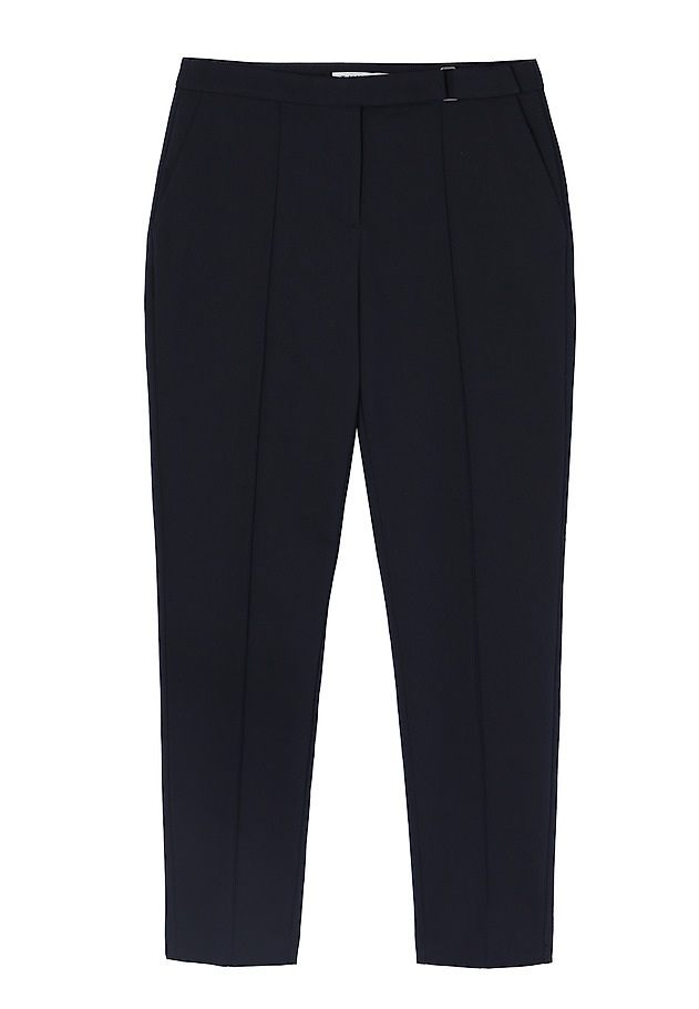 PANTALONI DE DAMĂ, DIN MATERIAL TEXTIL, CU CATARAMĂ DECORATIVĂ JAKINA 1 PANTALONI DE DAMĂ, DIN MATERIAL TEXTIL, CU CATARAMĂ DECORATIVĂ JAKINA 1 BLEUMARIN 5