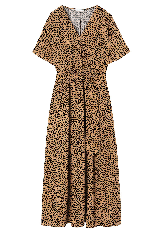 MAXI ŠATY S ORIGINÁLNYM DIZAJNOM V TVARE OBÁLKY - LEOSIA MAXI ŠATY S ORIGINÁLNYM DIZAJNOM V TVARE OBÁLKY - LEOSIA VIACFAREBNÝ 7