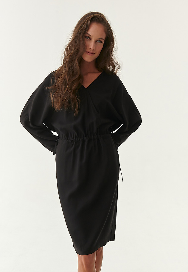 WRAP DRESS KONTI WRAP DRESS KONTI BLACK 3