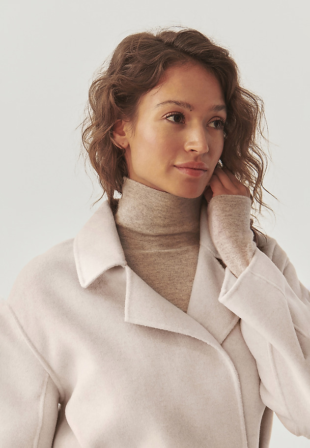STYLISH LADIES’ COAT - MATIA STYLISH LADIES’ COAT - MATIA BEŻOWY 6