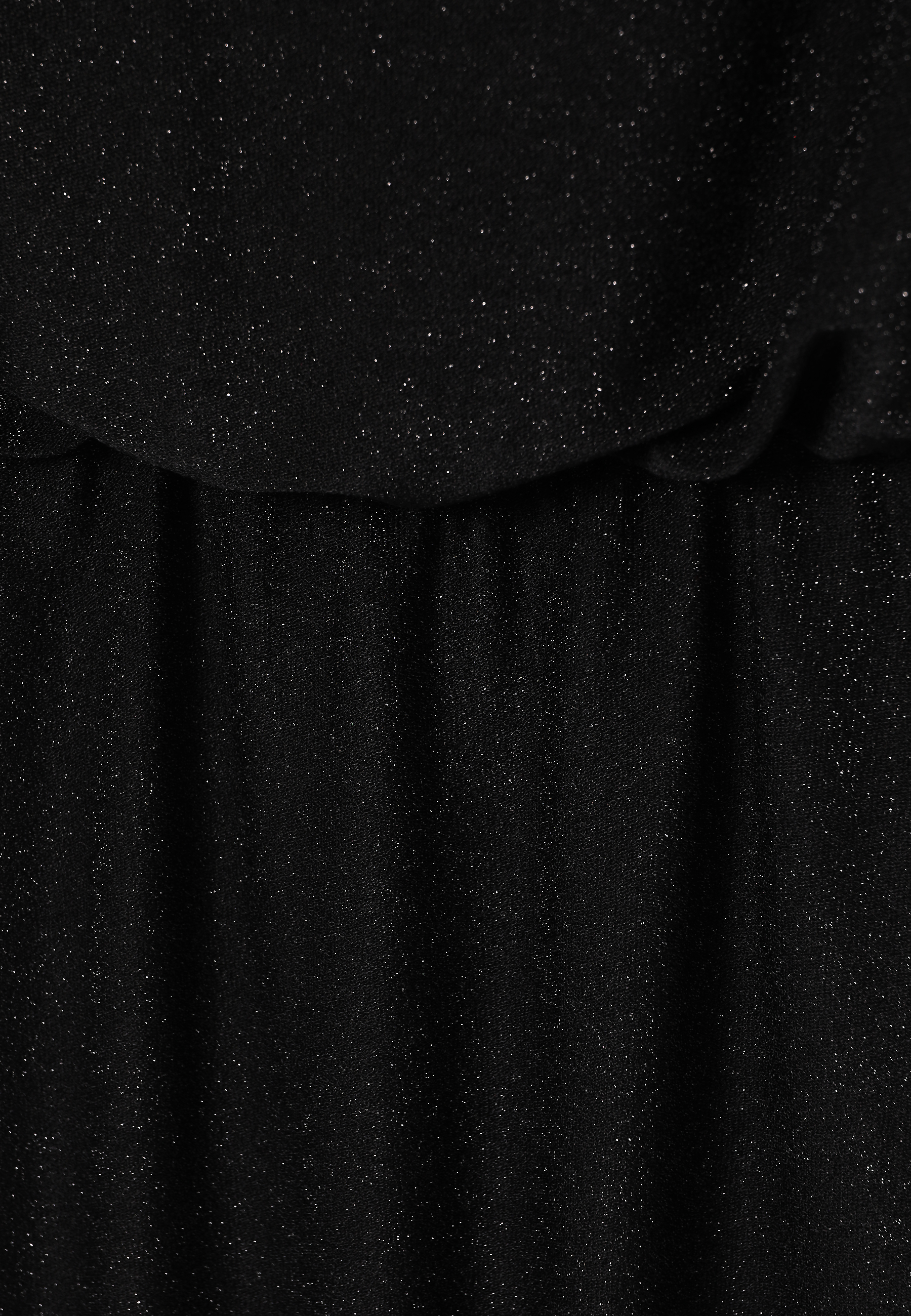 ELEGANTNA MIDI OBLEKA S SIKANJEM - LONGO ČRNA 2