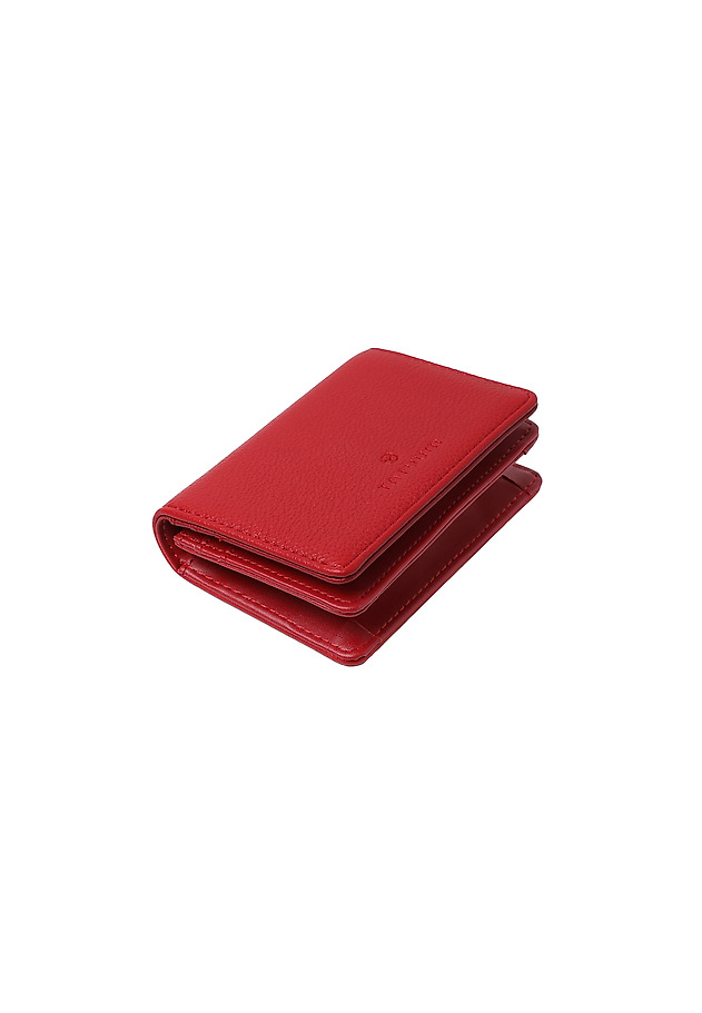 SMALL LADIES' WALLET WITH DIVIDERS — LETIKA 1 SMALL LADIES' WALLET WITH DIVIDERS — LETIKA 1 CZERWONY 1