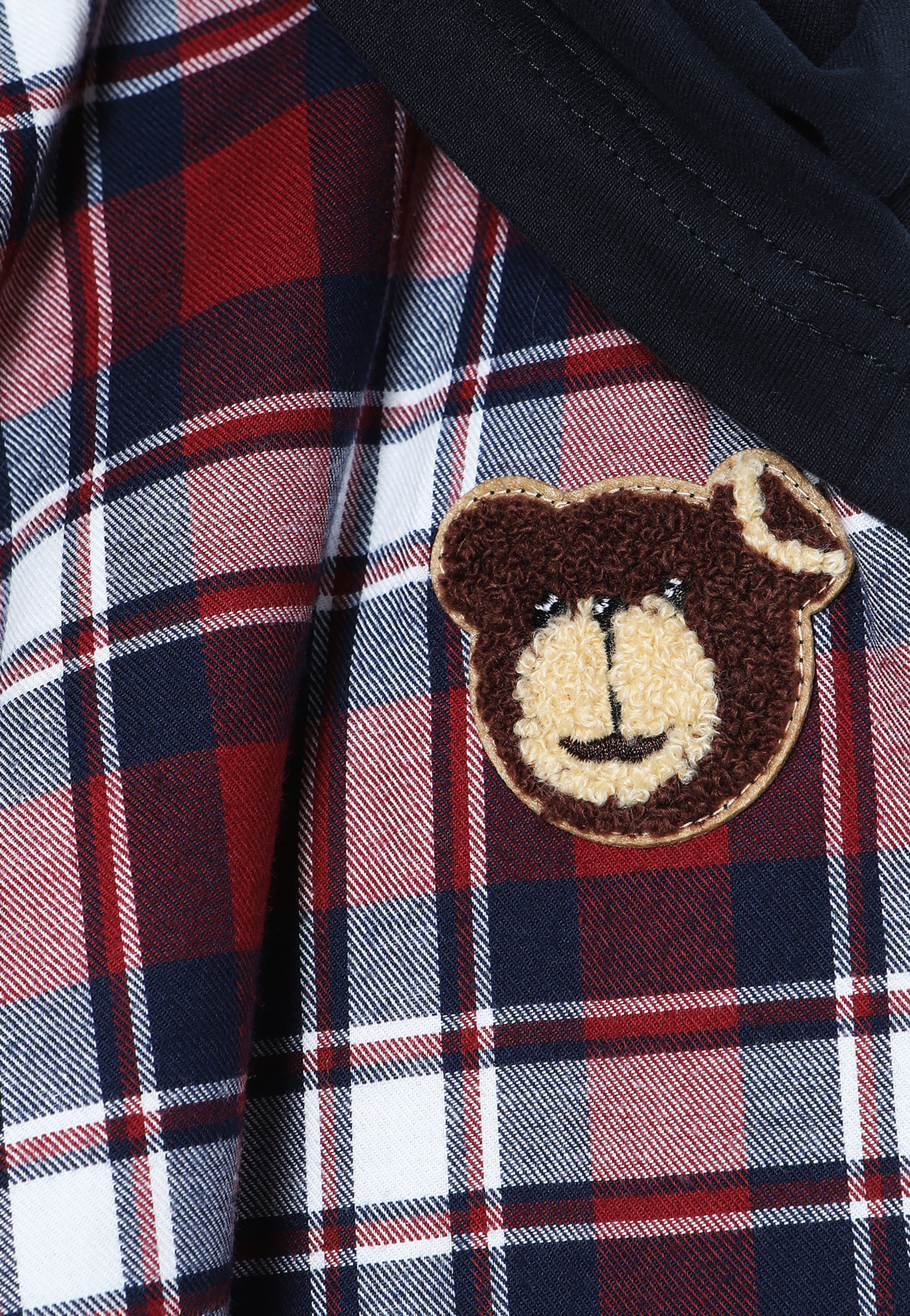 PÁNSKE LÁTKOVO-PLETENÉ PYŽAMO S MOTÍVOM MACKA UŠKA PAUL VIACFAREBNÝ 2