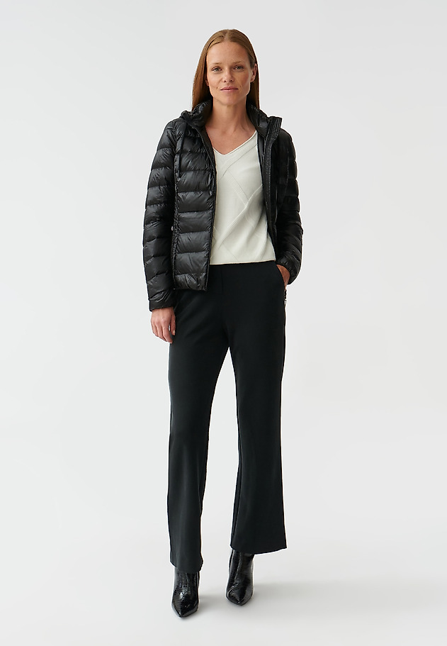 KURTKA DAMSKA TKANINOWA MARKANA KURTKA DAMSKA TKANINOWA MARKANA CZARNY 2