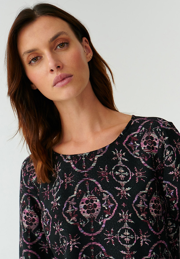 PATTERNED LADIES’ BLOUSE TRIKA PATTERNED LADIES’ BLOUSE TRIKA MULTICOLOR 5