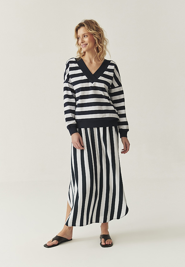 STRIPED COTTON SWEATSHIRT - NEKO STRIPED COTTON SWEATSHIRT - NEKO MULTIKOLOR 5
