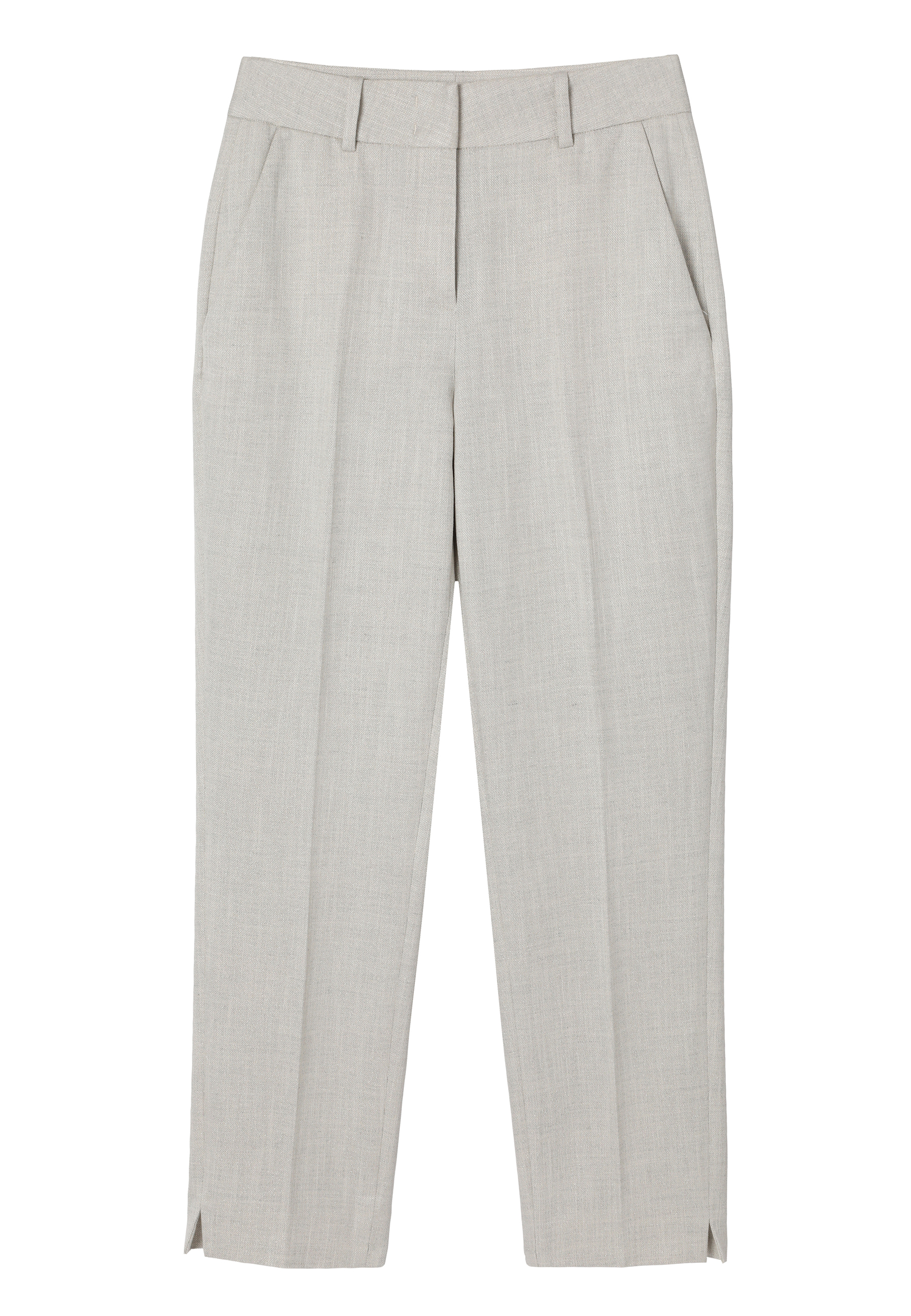 SUIT TROUSERS WITH STRAIGHT LEGS - RIMINI 3 BEIGE 2