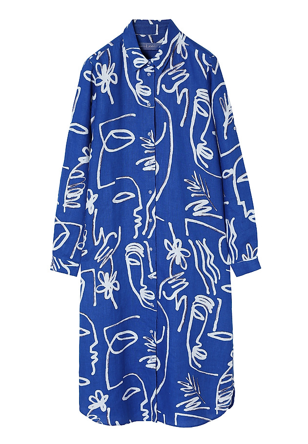 LADIES’ PATTERNED SHIRT DRESS - MEKO 1 LADIES’ PATTERNED SHIRT DRESS - MEKO 1 MULTIKOLOR 7