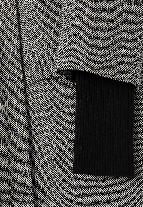LOOSE WOOL COAT - IWANA GREY 2