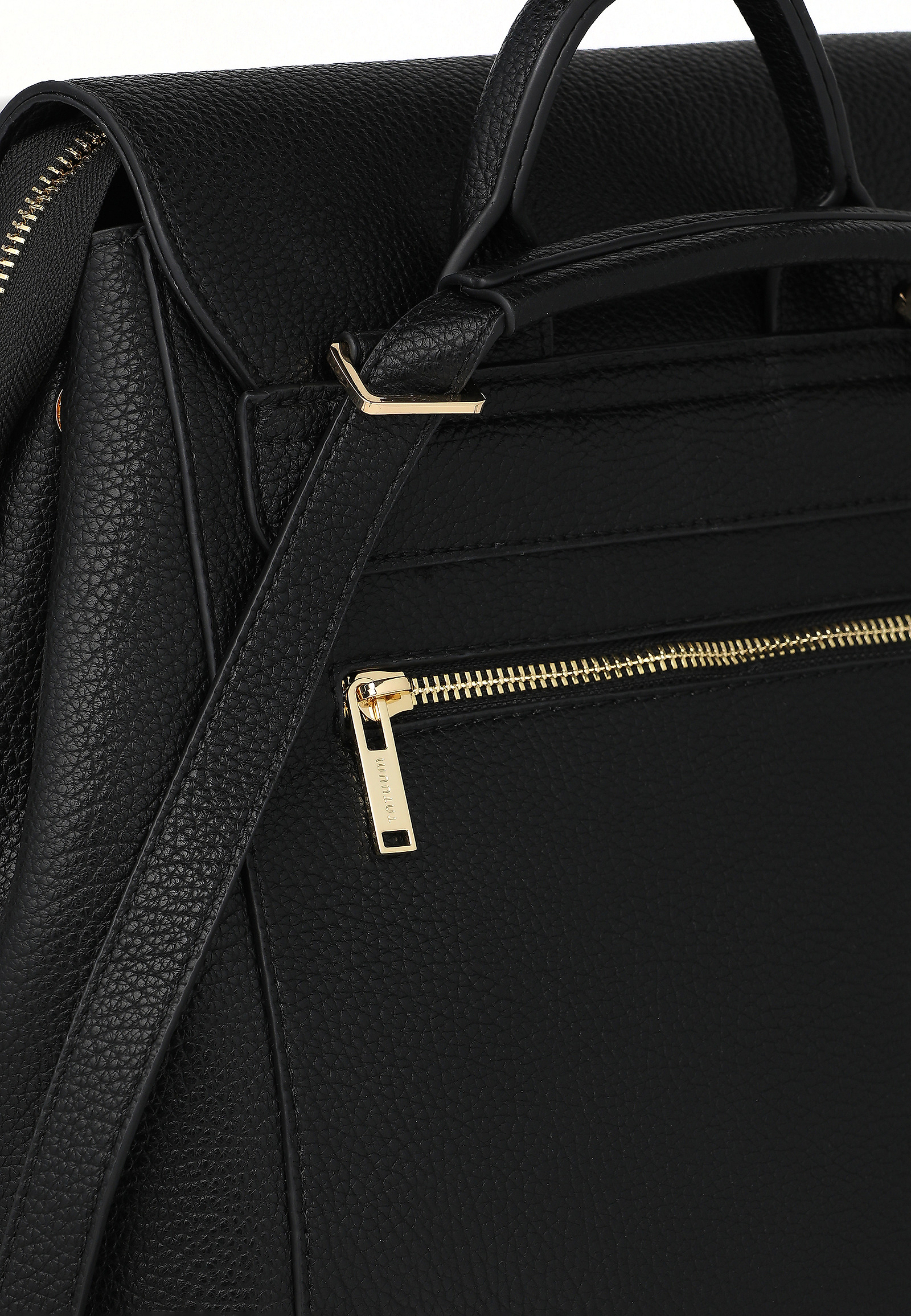 STYLOWY PLECAK DAMSKI - GOLIARA STYLOWY PLECAK DAMSKI - GOLIARA CZARNY 116518