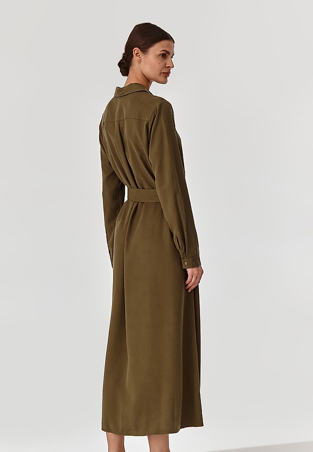 MIDI DRESS ALISA MIDI DRESS ALISA GREEN 2