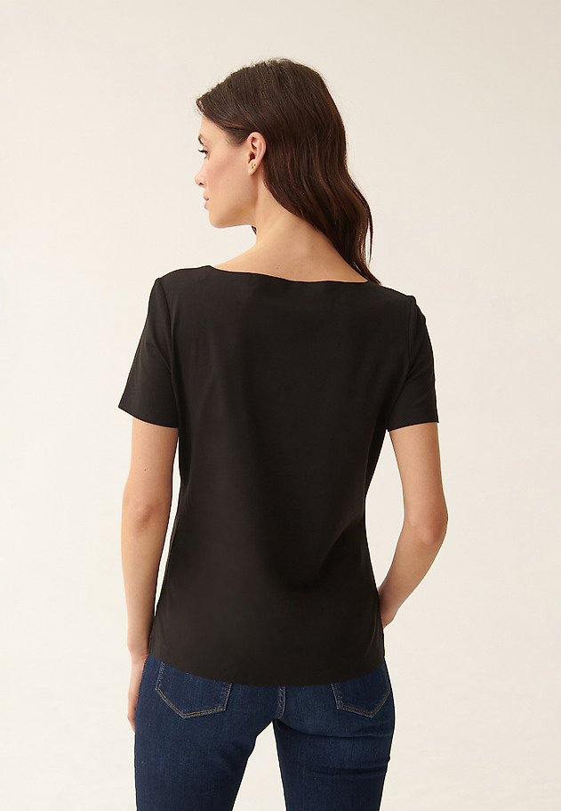 TALIOWANY T-SHIRT DAMSKI MIKAJANA TALIOWANY T-SHIRT DAMSKI MIKAJANA CZARNY 3