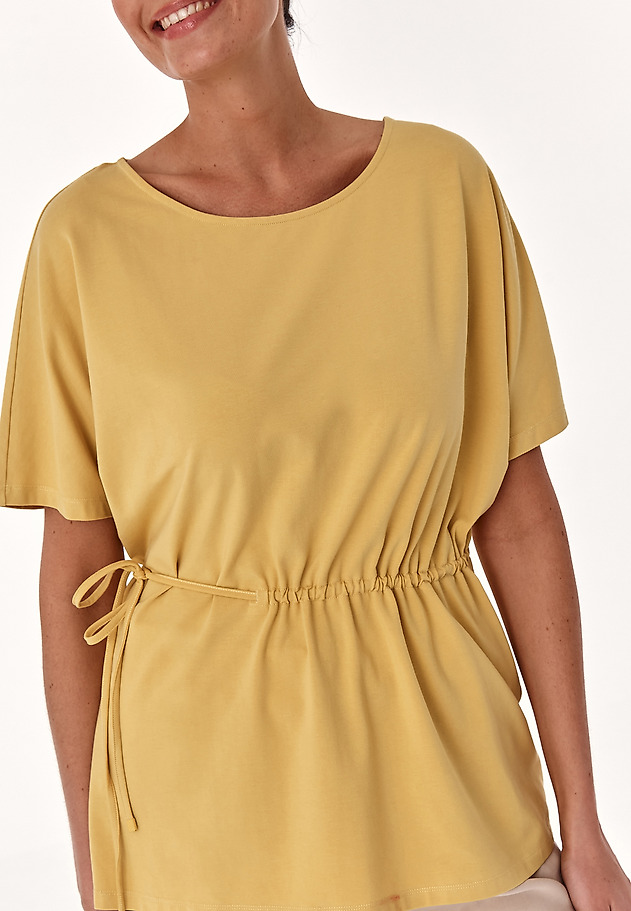 LADIES' TIED BLOUSE OMARIA LADIES' TIED BLOUSE OMARIA YELLOW 3