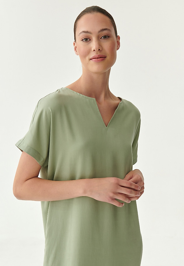 LOOSE DRESS OWERITA 1 LOOSE DRESS OWERITA 1 KHAKI 1