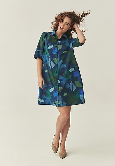 BAWEŁNIANA SUKIENKA Z AUTORSKIM WZOREM - TALANI 1 BAWEŁNIANA SUKIENKA Z AUTORSKIM WZOREM - TALANI 1