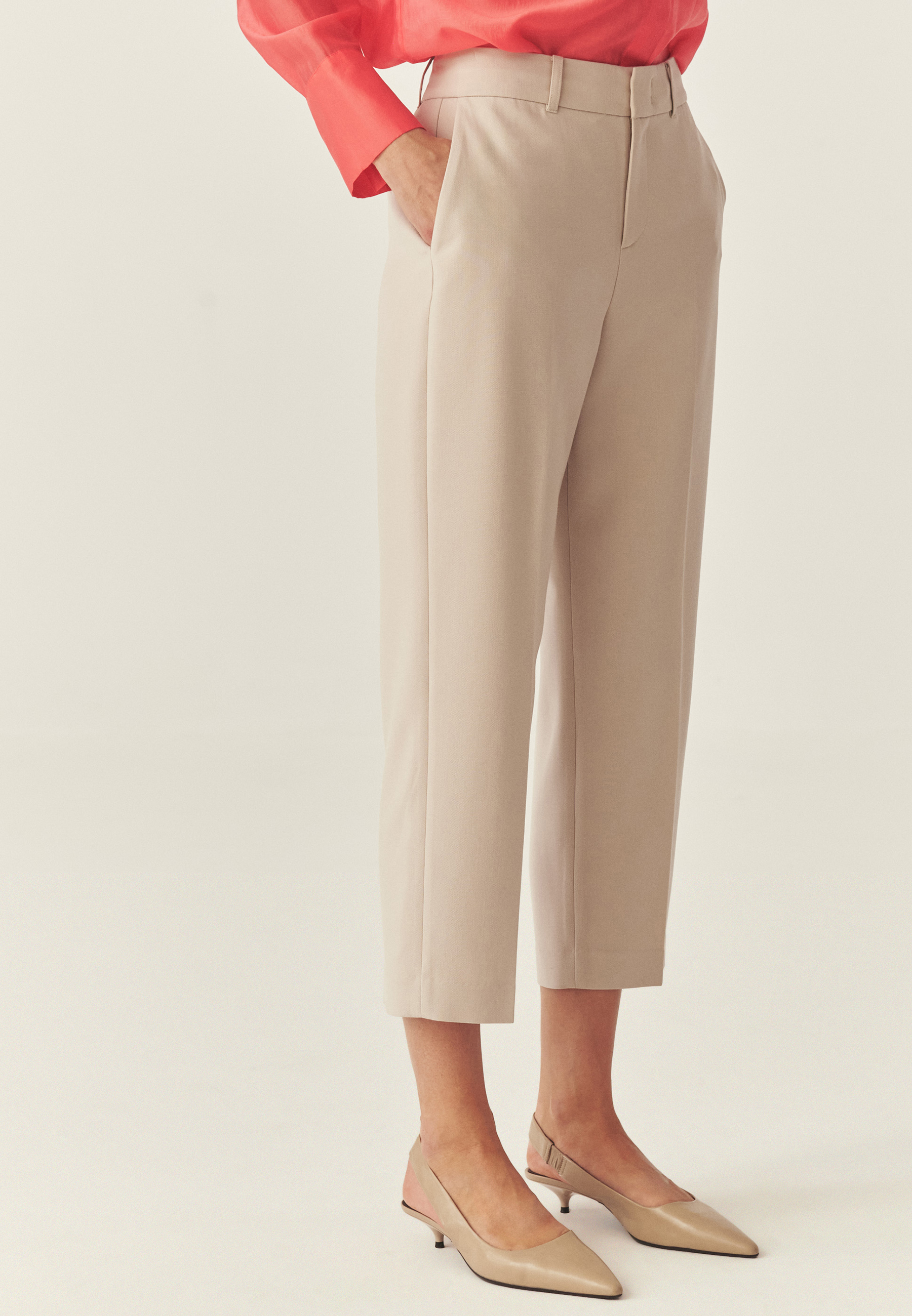 PANTALONI DE COSTUM PÂNĂ LA GLEZNĂ - SEK