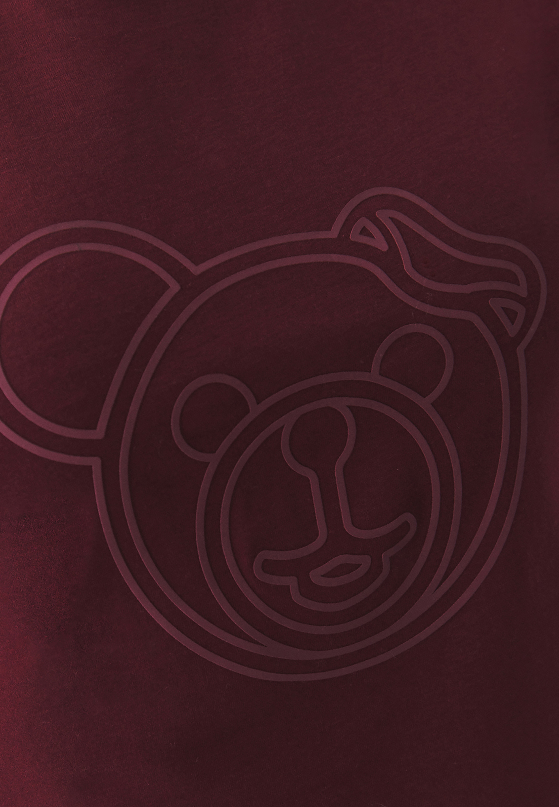 BAWEŁNIANY T-SHIRT MĘSKI Z NADRUKIEM — CHRIS CZERWONY 2