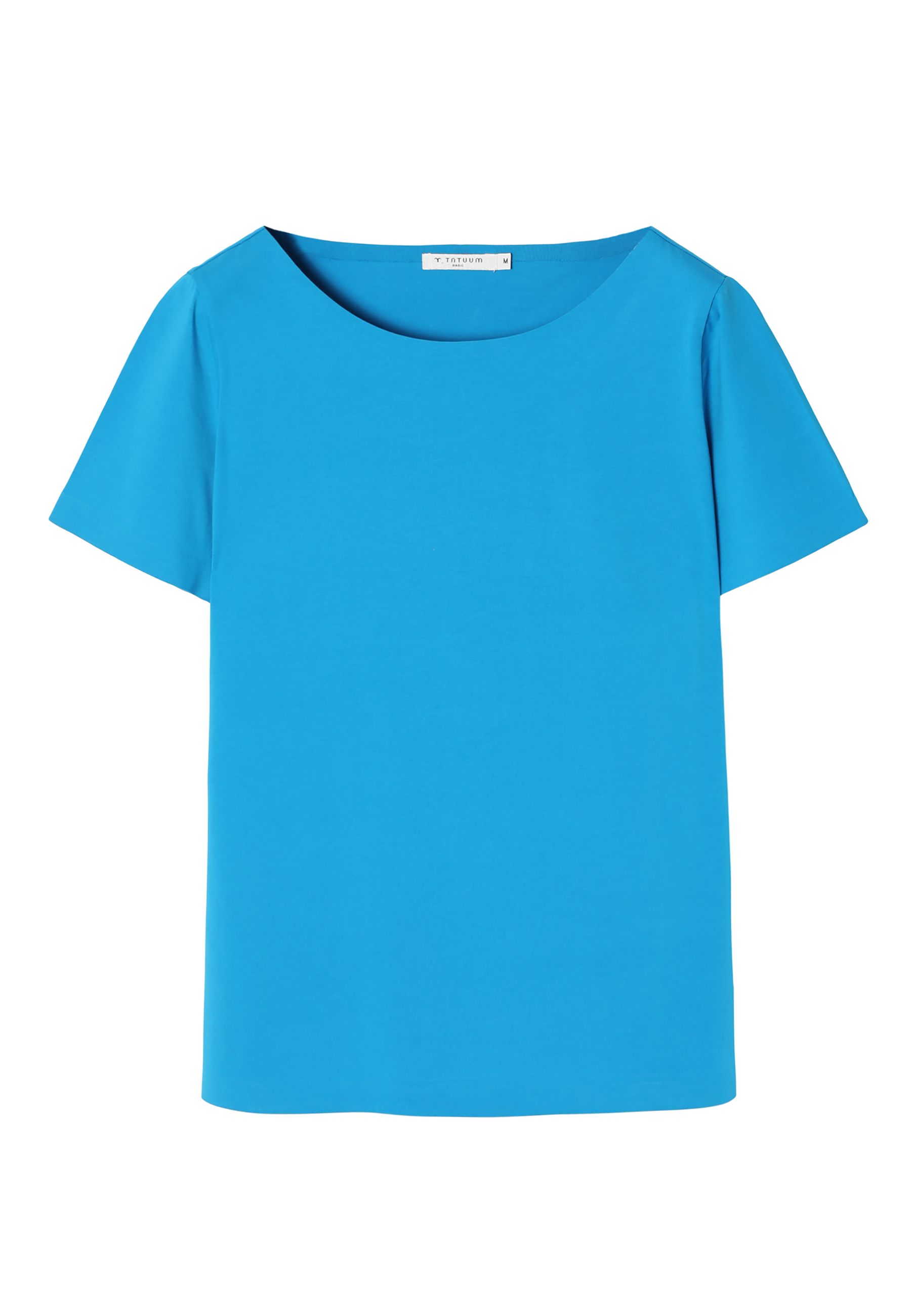 KLASICKÁ DÁMSKÁ ÚPLETOVÁ HALENKA S KRÁTKÝM RUKÁVEM - MIKAJA 1 MODRÁ 2