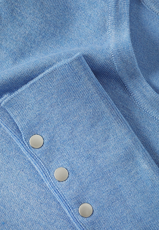 CLASSIC JUMPER WITH CERTIFIED VISCOSE - NICA CLASSIC JUMPER WITH CERTIFIED VISCOSE - NICA BLUE 6