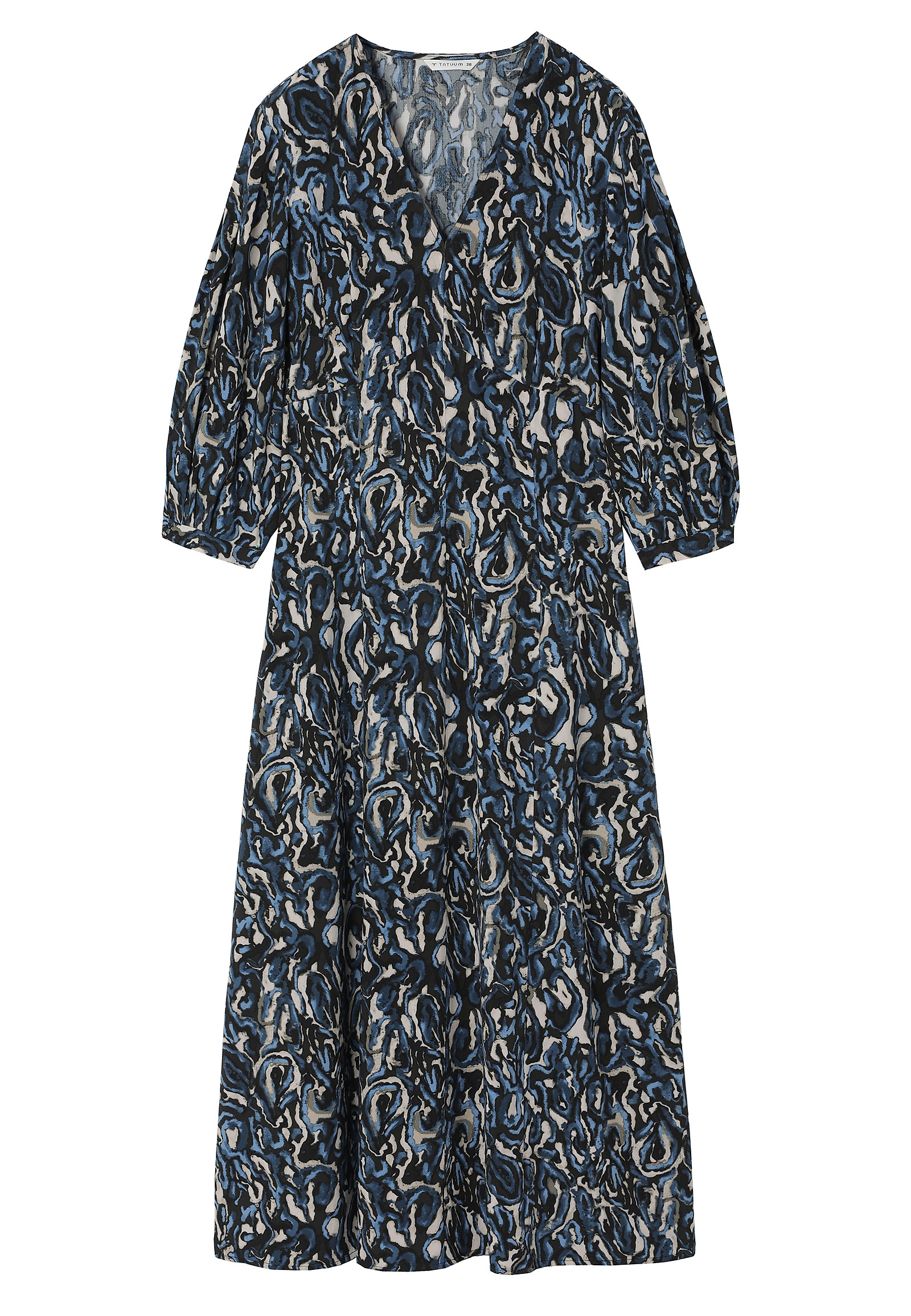 ROCHIE MIDI DIN VISCOS CU DESIGN ORIGINAL - KASIDI ROCHIE MIDI DIN VISCOS CU DESIGN ORIGINAL - KASIDI MULTICOLOR 113195