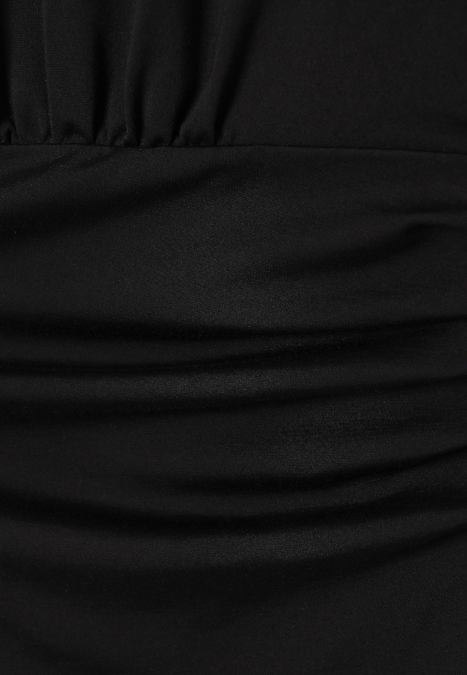 ŠATY S VISKÓZOU LENZING™ ECOVERO™ - KOMA ČIERNA 2