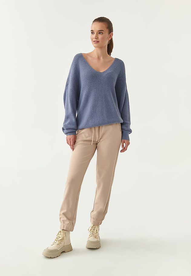 SOFT LADIES' JUMPER SELA SOFT LADIES' JUMPER SELA BLUE 4