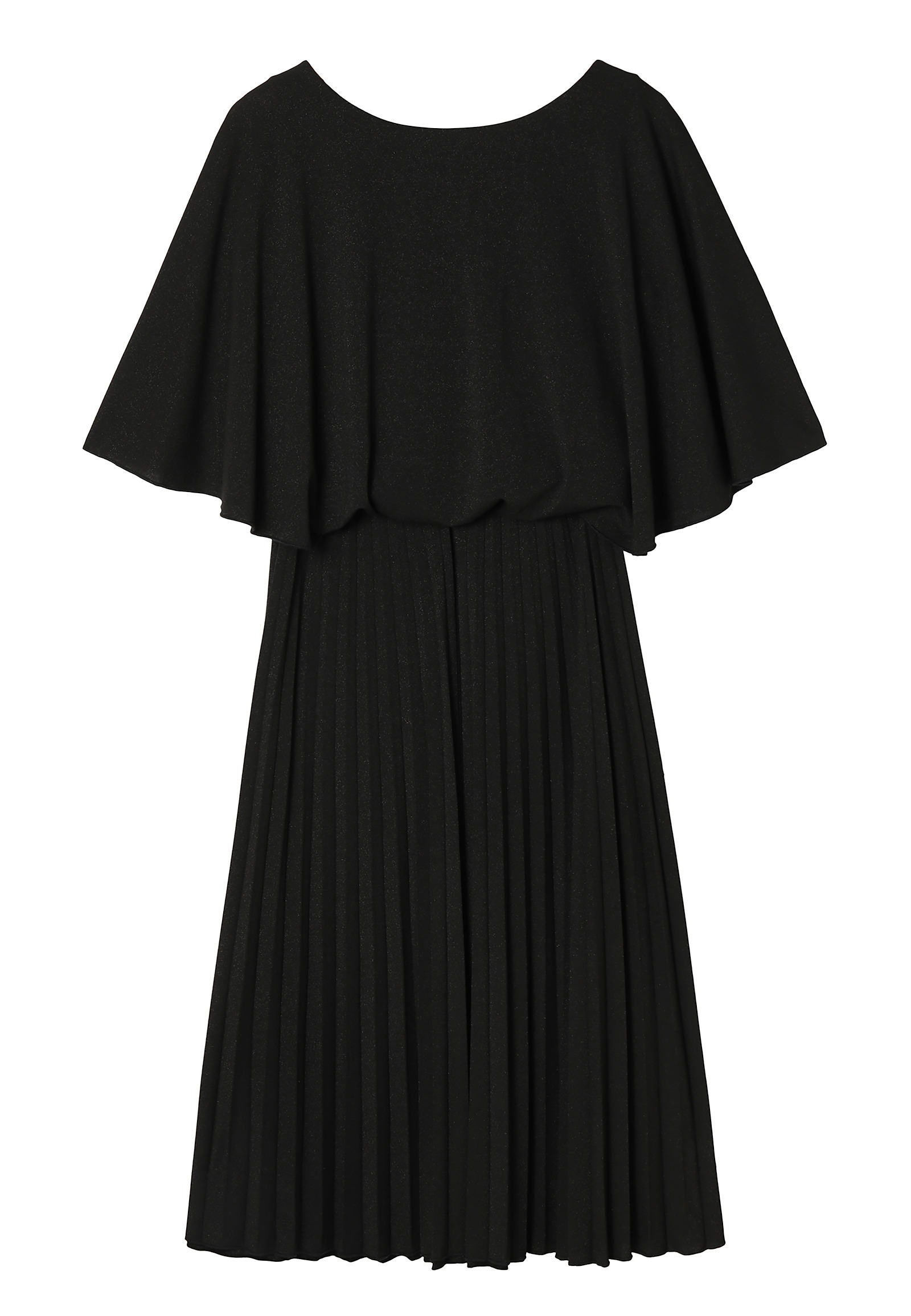 ROCHIE DIN TRICOT METALIZAT, CU PLIURI GAJA ROCHIE DIN TRICOT METALIZAT, CU PLIURI GAJA NEGRU 92695