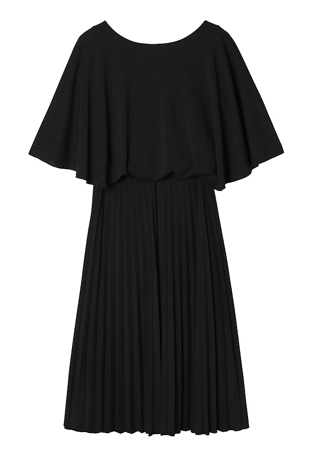ROCHIE DIN TRICOT METALIZAT, CU PLIURI GAJA ROCHIE DIN TRICOT METALIZAT, CU PLIURI GAJA NEGRU 7