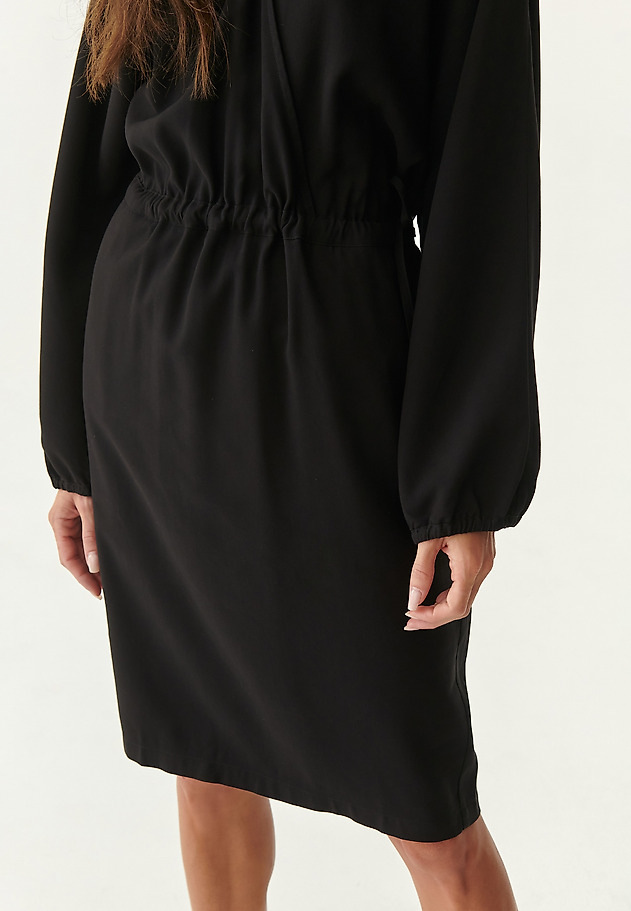 WRAP DRESS KONTI WRAP DRESS KONTI BLACK 5