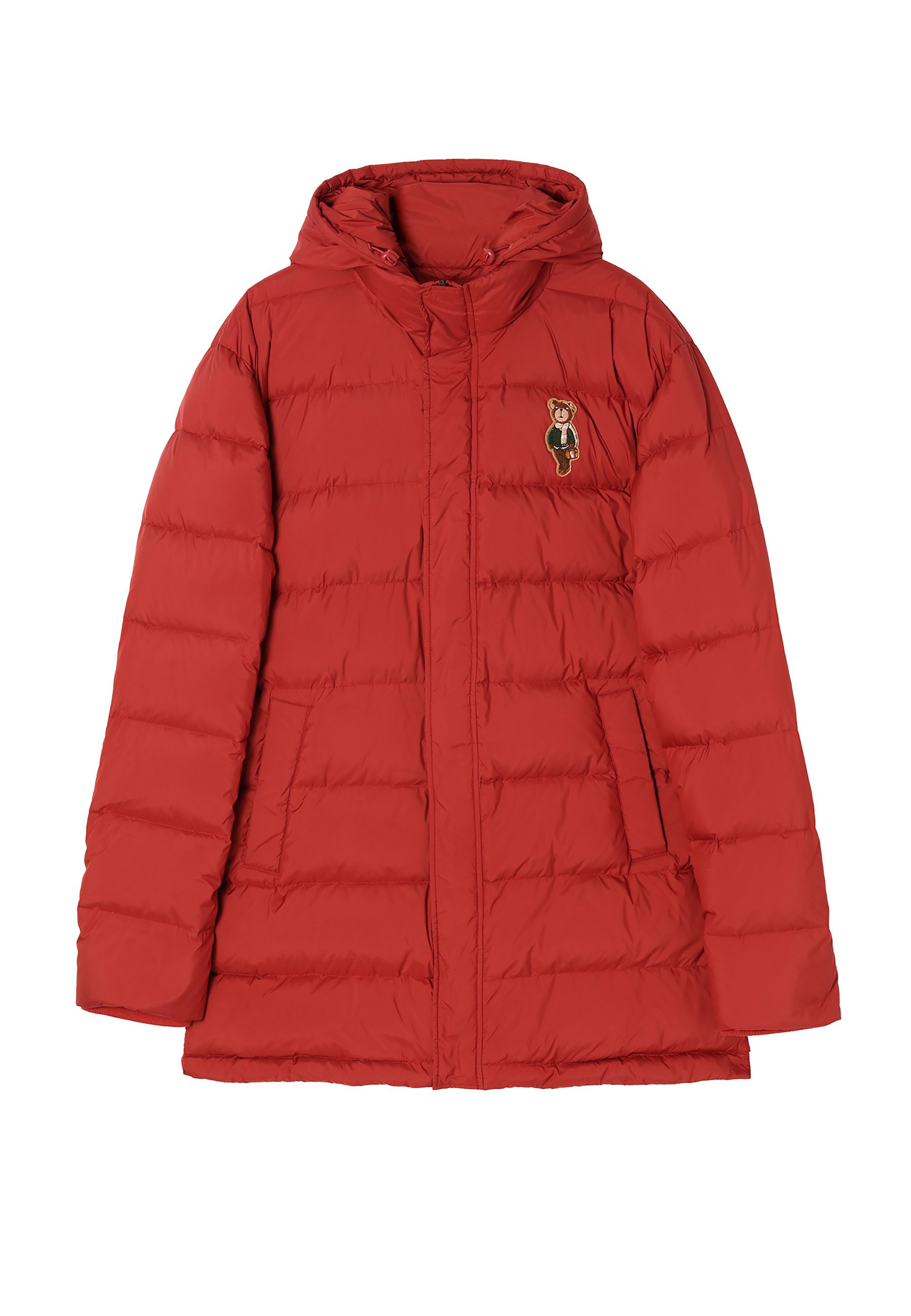 PUCHOWA KURTKA MĘSKA WATT CZERWONY 2
