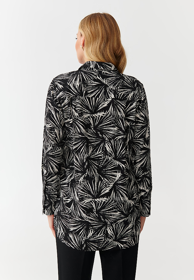 LONG PATTERNED LADIES’ SHIRT - MALIBU 3 LONG PATTERNED LADIES’ SHIRT - MALIBU 3 MULTIKOLOR 4