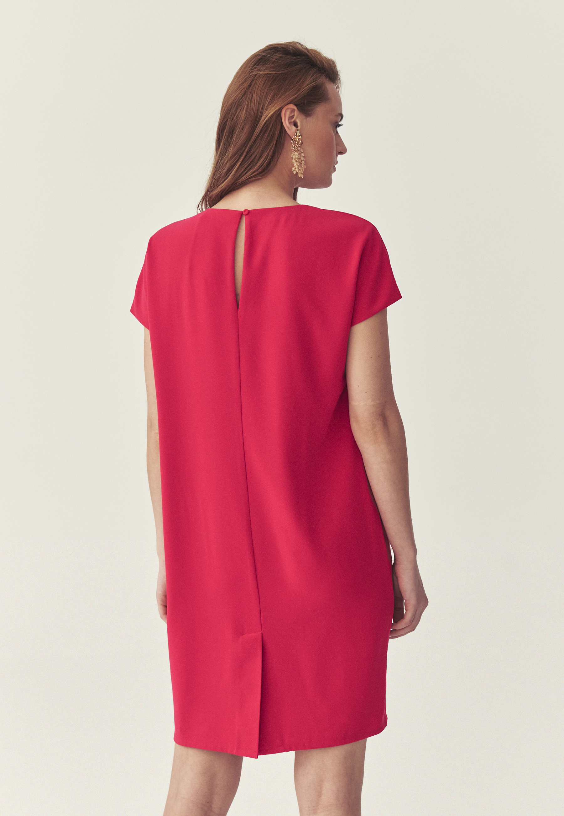 RÓŽOVÁ ŠATY Z TEXTÍLIE - ZIMONNA SIVÁ 2