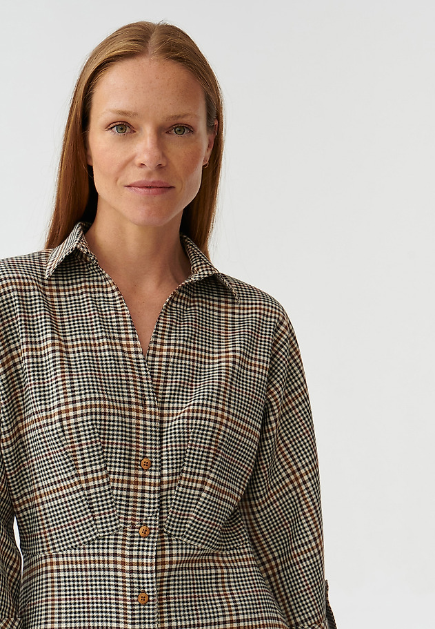 LADIES’ CHECKERED MIDI DRESS SAMOTALI LADIES’ CHECKERED MIDI DRESS SAMOTALI MULTIKOLOR 5