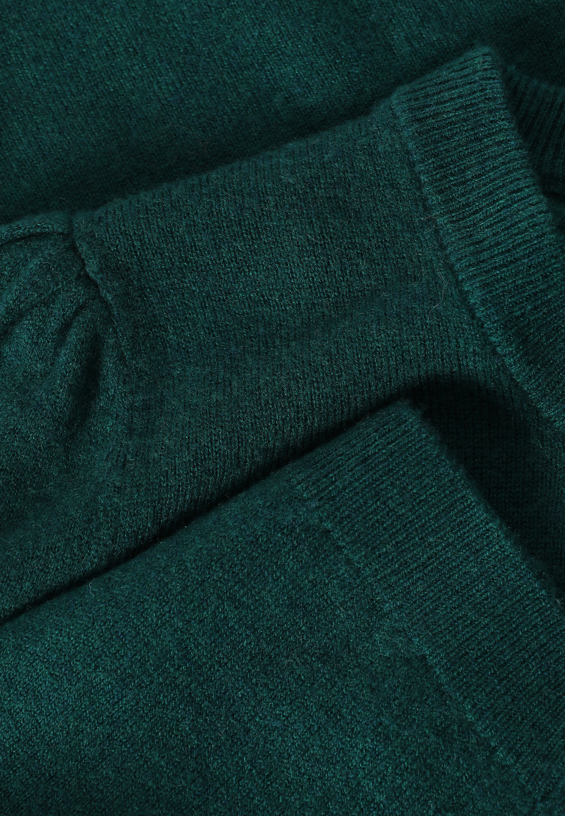 CLASSIC WOOL BLOUSE - VONA GREEN 2