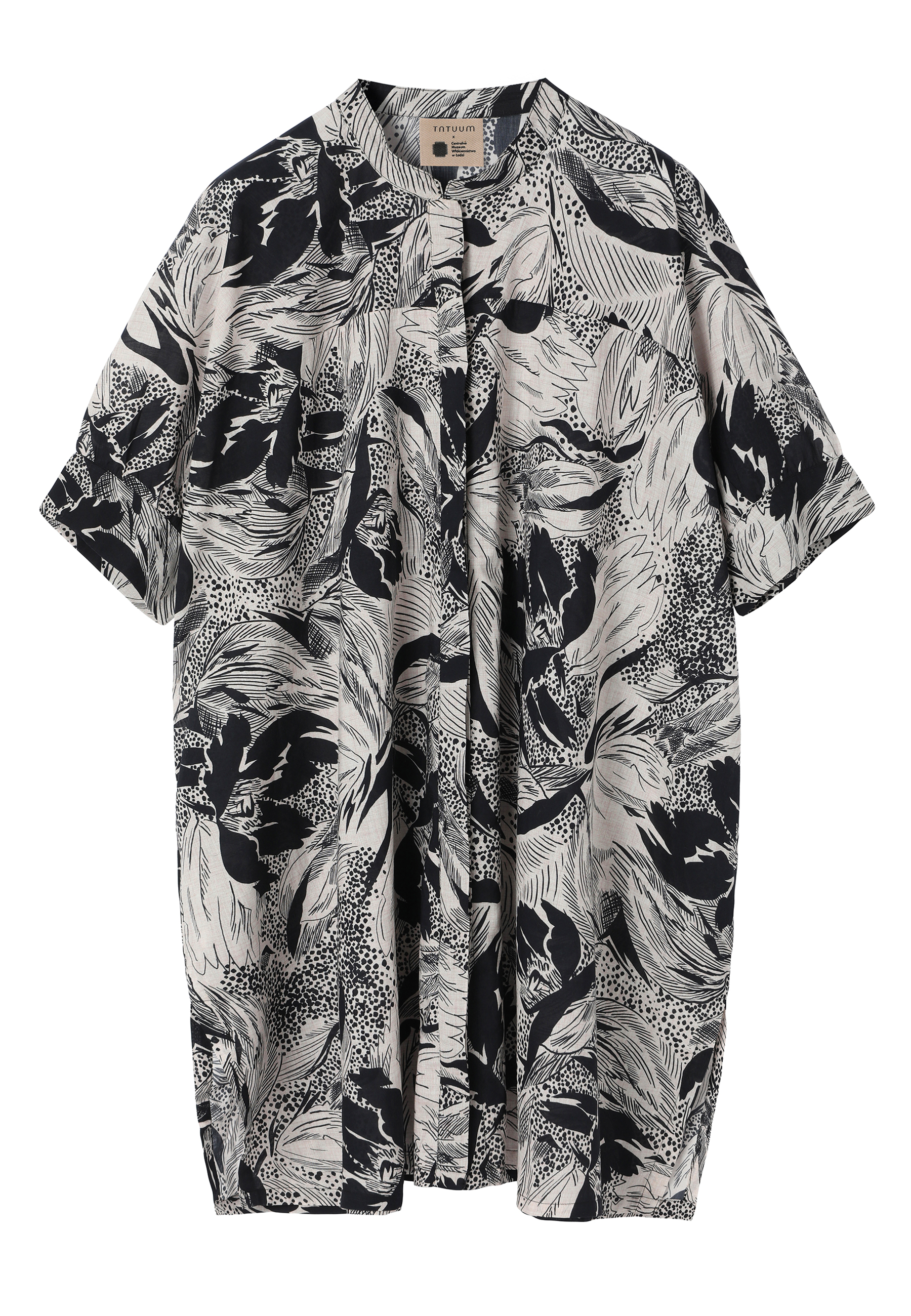 PATTERNED COTTON SHIRT - MIZU