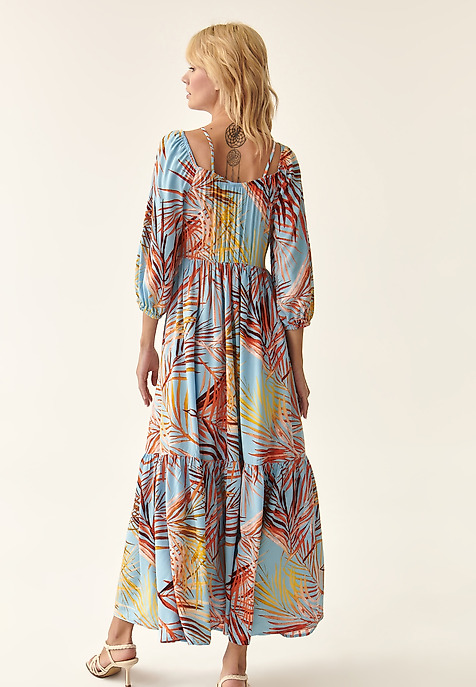 ROCHIE MAXI CU MODEL PALMIKO 1 MULTICOLOR 2
