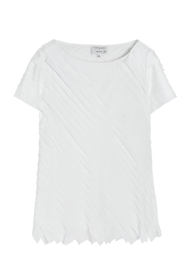 ELEGANTNA ŽENSKA BLUZA S KRATKIMI ROKAVI NAKO ELEGANTNA ŽENSKA BLUZA S KRATKIMI ROKAVI NAKO ECRU 7