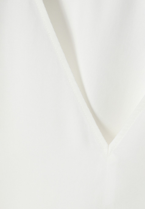 LADIES’ BLOUSE WITH V-SHAPED NECKLINE - SIRO ECRU 2