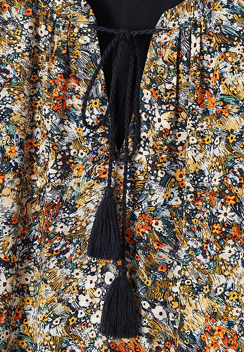 rochie textilă de damă SOFIA MULTICOLOR 2