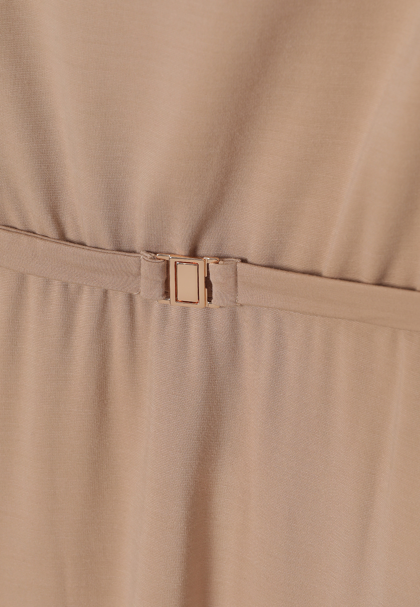 KNITTED MIDI DRESS WITH BELT - AVI KNITTED MIDI DRESS WITH BELT - AVI BEIGE 112213