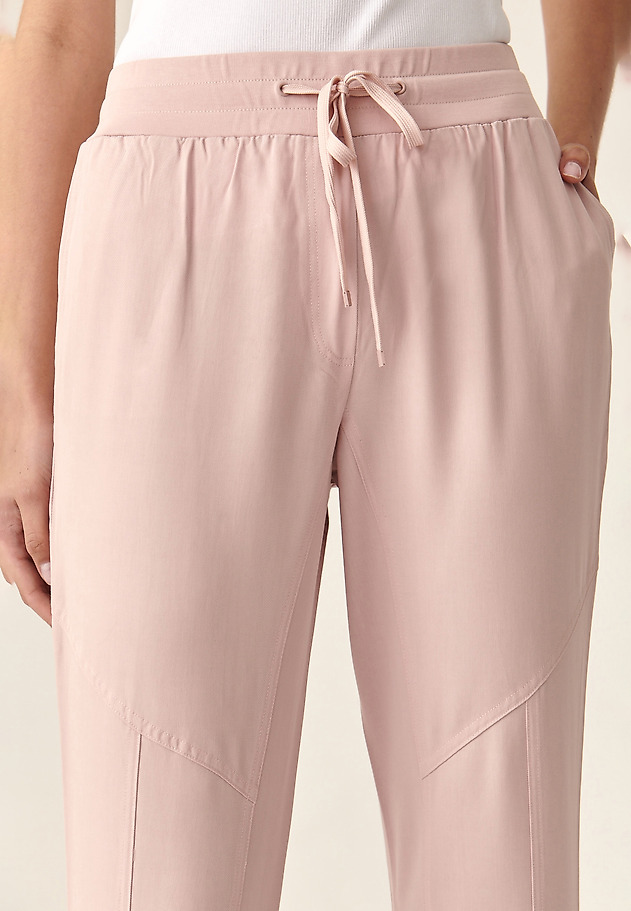 LADIES' ELASTICIZED TROUSERS SANKO LADIES' ELASTICIZED TROUSERS SANKO RÓŻOWY 4