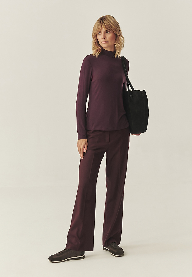 WOOL SUIT TROUSERS - WILLIAMSBURG WOOL SUIT TROUSERS - WILLIAMSBURG ČERVENÁ 1