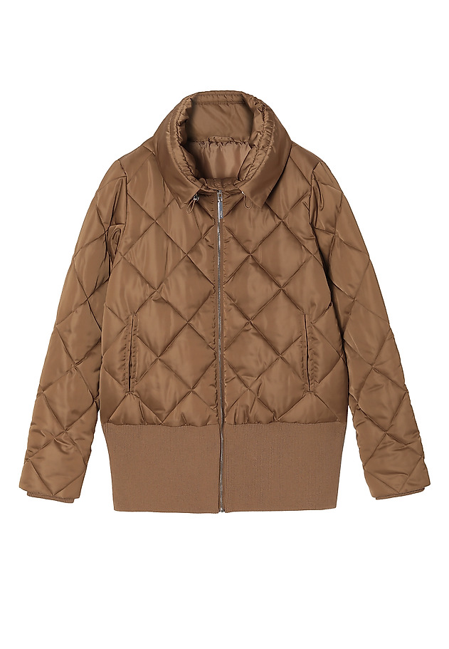 LADIES’ QUILTED JACKET MEKKO LADIES’ QUILTED JACKET MEKKO BEŻOWY 7