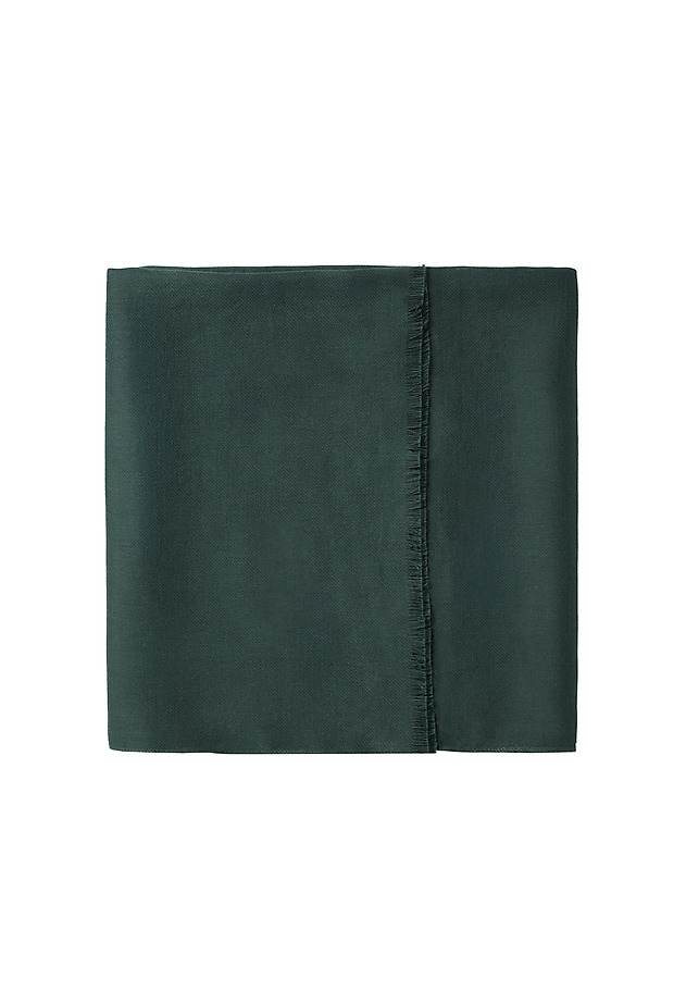 LADIES' COTTON SCARF — SENICA LADIES' COTTON SCARF — SENICA ZIELONY 2